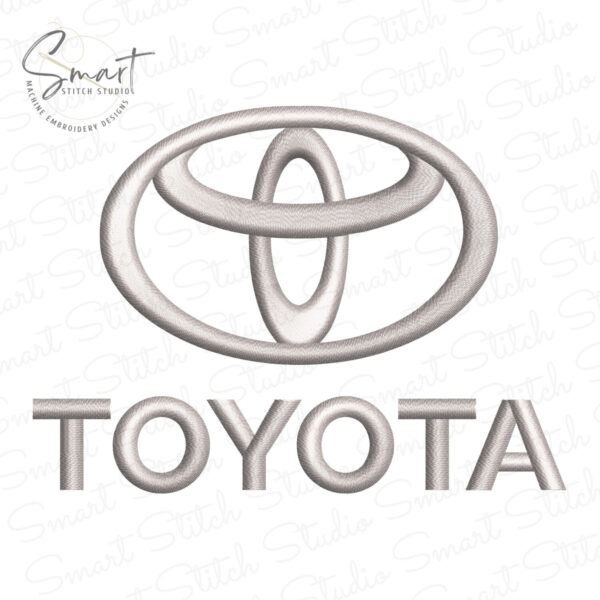Toyota Machine Embroidery Design