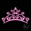 princess-tiara-machine-embroidery-file Princess Tiara Machine Embroidery File