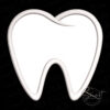 Tooth Applique Embroidery Design