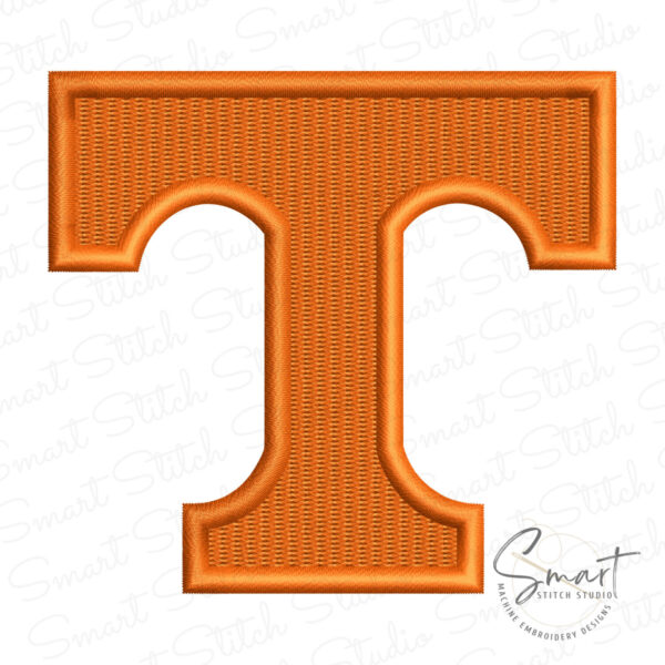 Tennessee Volunteers Logo Embroidery Design for Embroidery Machines